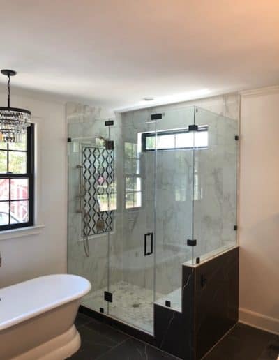shower doors done by Century Glass